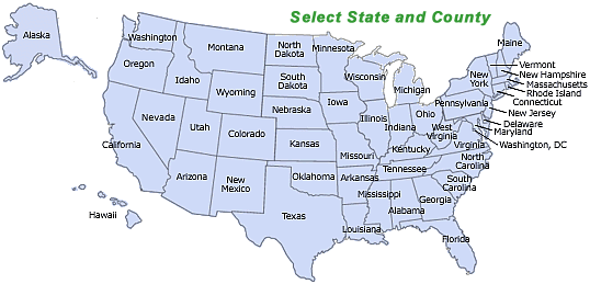 USA Coverage Map